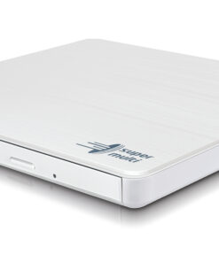LG/HITACHI MASTERIZZATORE DVD ESTERNO GP60NW60 SLIM USB2.0 WHITE