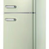 DCG FRIGO DOPPIA PORTA LINEA RETRO' 100LT E CREMA MF100CCDP