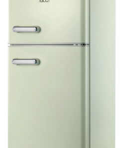 DCG FRIGO DOPPIA PORTA LINEA RETRO' 100LT E CREMA MF100CCDP