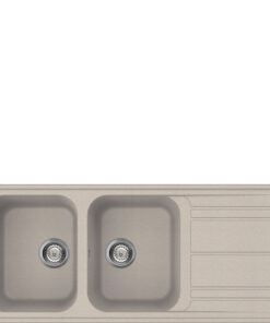 SMEG LAVELLO REVERSIBILE DUE VASCHE E GOCCIOLATOIO AVENA LZ116AV2