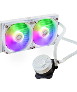 COOLER MASTER DISSIPATORE CPU UNIV. LIQUIDO RGB WHITE MLW-D24M-A18PZ-RW