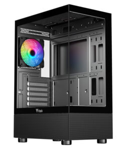 iTEK PC CASE GAMING SHOWBUI 33BMIDDLE TOWER ARGB NERO/GLASS ITGCASB33B