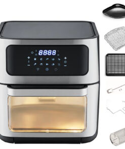 ZEPHIR FRIGGITRICE AD ARIA MULTIFUNZ. 12LT 1800W DISPLAY TOUCH ZHC121N